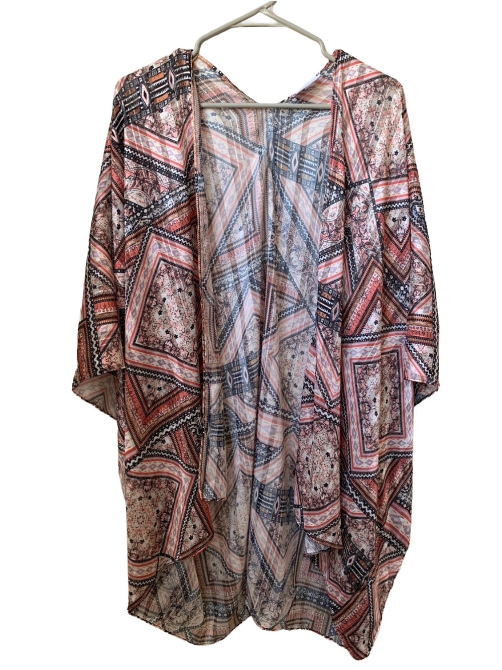 SHYANNE Women’s Print Open Front Kimono